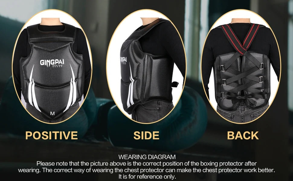 Boxing Solid Body Protector Chest Guard