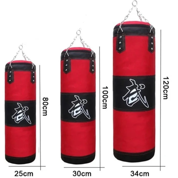 Punching Bag Hook Hanging Unfilled 120cm/100cm/80cm